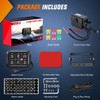 Nilight 6 Gang Switch Panel Universal Circuit Control Relay System