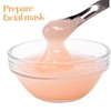 Ipetboom 10PCS Transparent Glass Facial Mask Mixing Bowls DIY Modulating