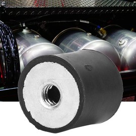 Walfront SEAFRONT 4 Pieces Non-Toxic Anti-Vibration Insulator Rubber Vibration Damper (DD20 x 20 M6)