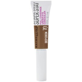 Maybelline Super Stay Super Stay Full Coverage, Brightening, Long Lasting, Under-eye Concealer Liquid Makeup Forup to 24H Wear, With Paddle Applicator, Deep Cocoa, 0.23 fl. oz.