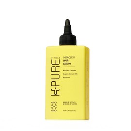 Miracle 8 Keratin Hair Serum by K-Pure, Instant Deep Conditioning Treatment, Sulfate & Paraben Free, Keratin & Argan Oil Growth Formula for Repairing Dry, Damaged Hair, Frizz Control, & Lasting Shine