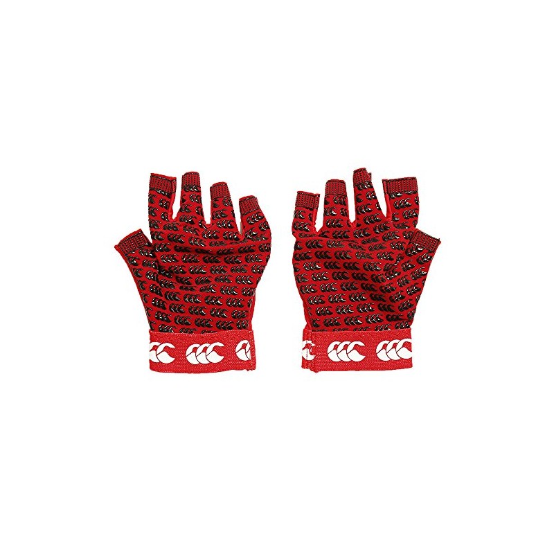 Canterbury AA05816 Pro Grip Mitt, Red, L