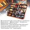 BUTUZE Leather Working Tools, Practical Leather Craft Kit with Waxed