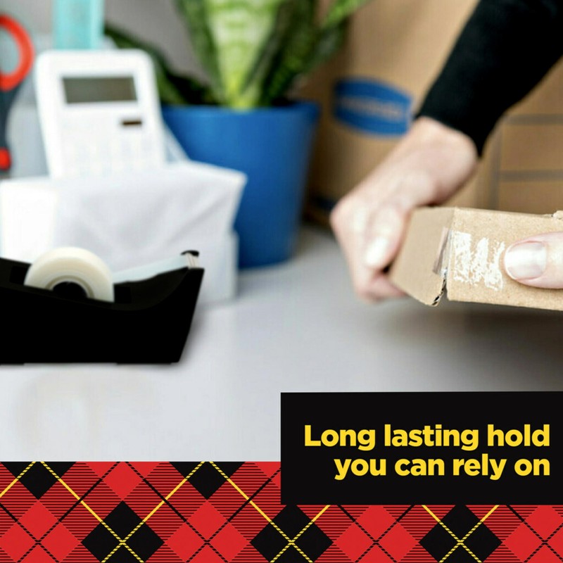 Scotch Transparent Tape, Clear Tape Engineered for Office and Home