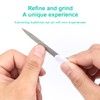 PEXIVOZ 6 Pieces Professional Nail Files Nail Files Manicure Nail