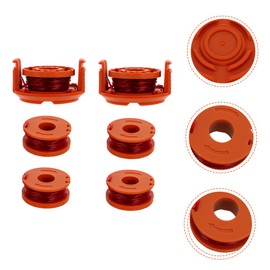 Mipcase 3 Sets Mowing Trimmer Rope Durable Replacement Line for String Trimmers Includes Mower Lines Caps Flexible Reliable Grass Cutting Accessories