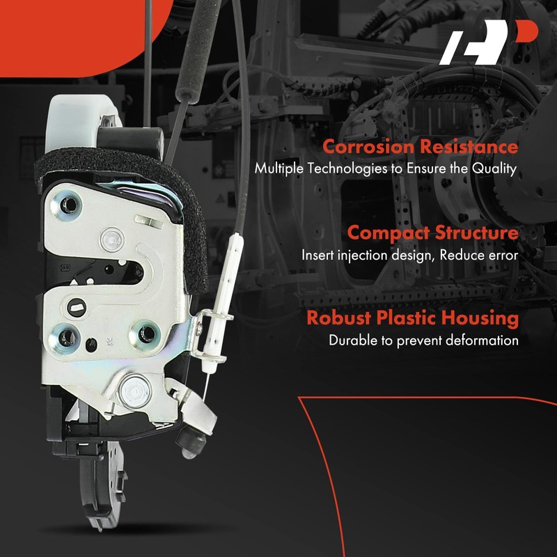 A-Premium Door Lock Latch Actuator Compatible with Nissan Vehicles -