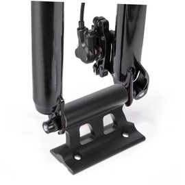 Kisangel Bike Carrier Tool Stand Bike Rack for SUV Recumbent Bicycles Horizontal Mounted Bike Fork Mount Vertical Bike Rack Car Stand Bike Kickstand Bike Tool Barrel Shaft Aluminum Alloy