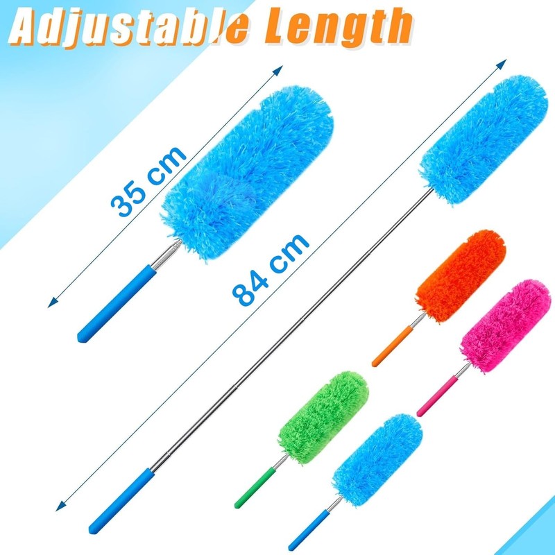 POLAS Dusters for cleaning extendable duster on a stick +