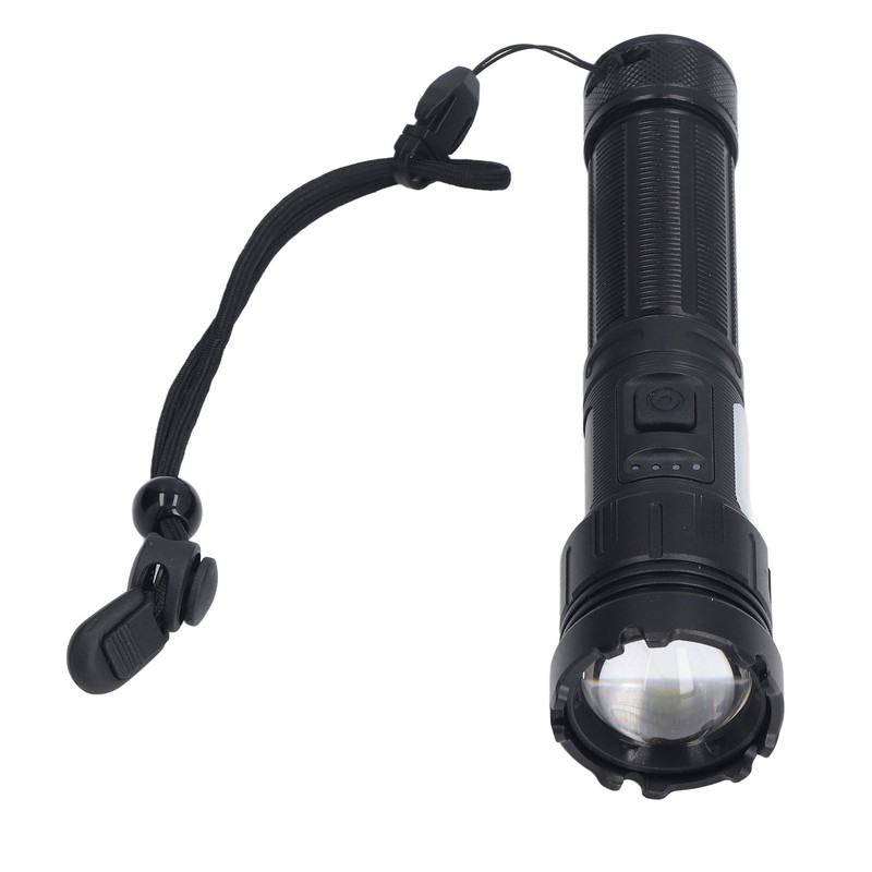 LED Camping Flashlight 5000LM Super Bright Magnetic Telescopic Zoom Waterproof