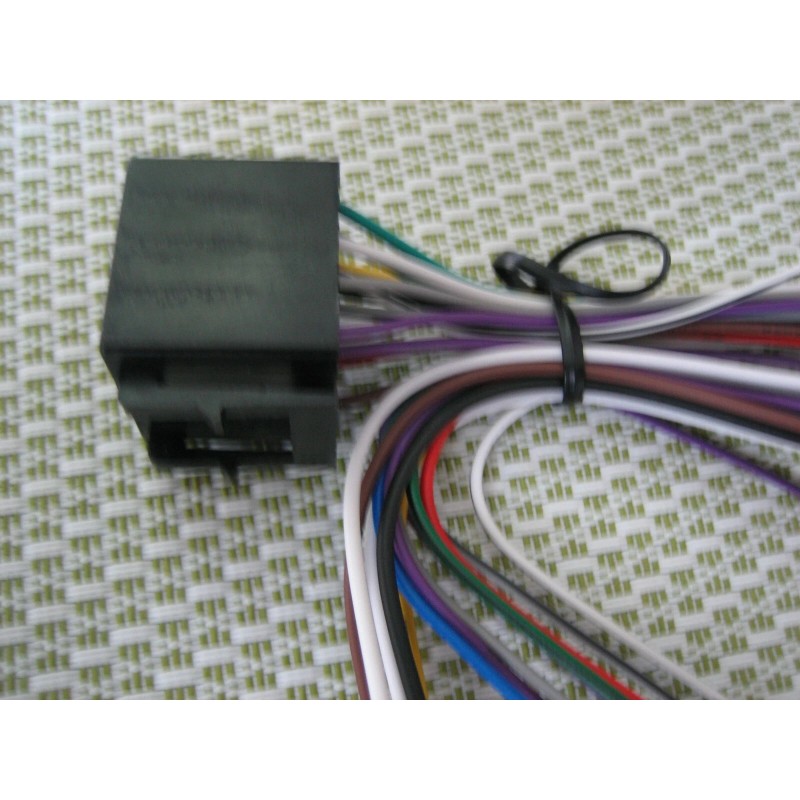 AboutBit In Dash Car Stereo Wire Harness for CA-10BT, A-20BT,CA-60BT