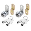 DRELD Set of 2 Tubular Cam Locks 17 mm with