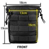 JETEDC MOLLE Dump Pouch Storage Military Pouch Storage Belt Bag