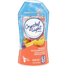Crystal Light Liquid Drink Mix Mango Passionfruit Flavor 1.62 Oz (Pack of 6)