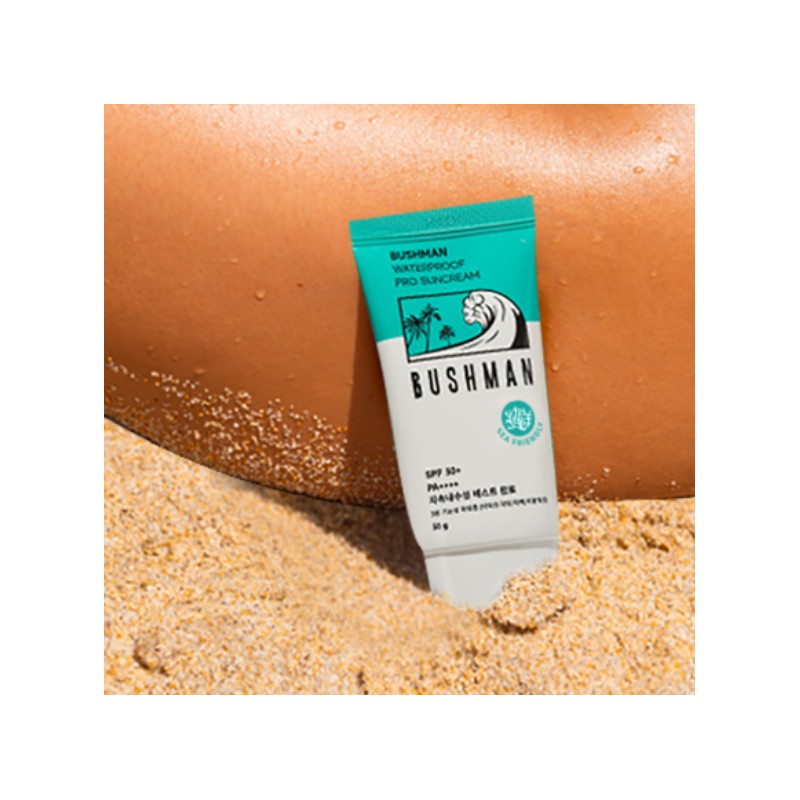 Bushman Waterproof Professional Sunscreen SPF50+ PA++++, 50g, 1 unit
