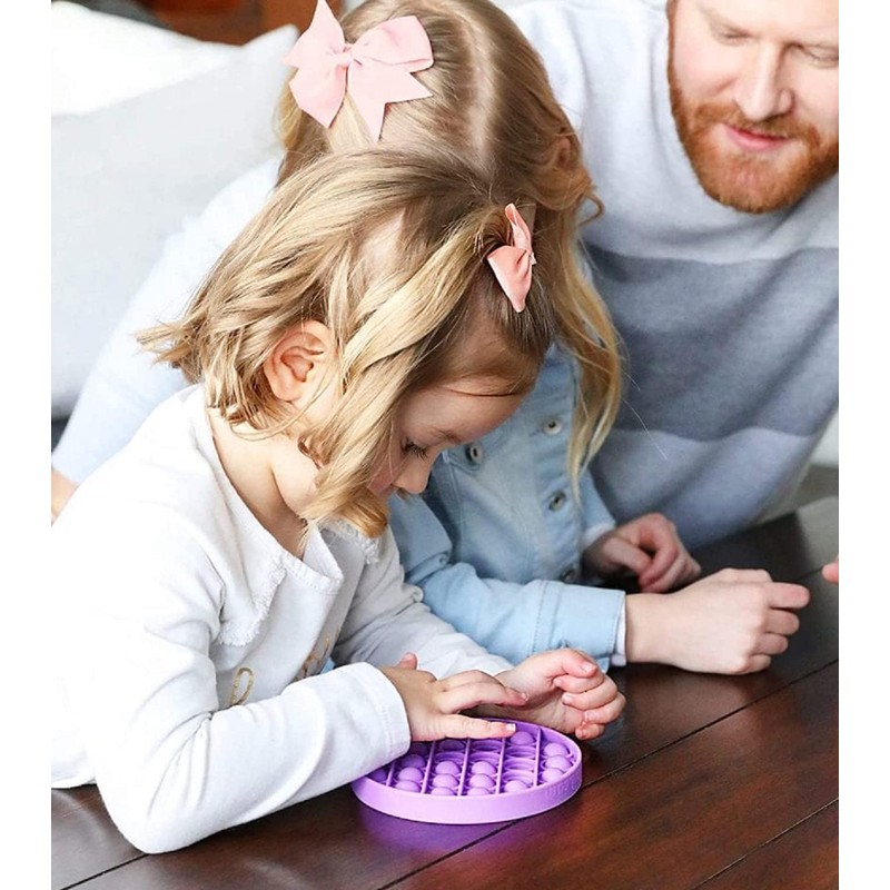 Go Pop! 4573205123769 Squeeze Toy, Push Pop, Japanese Packaging, Purple