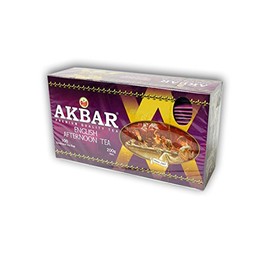 Akbar English Afternoon Tea 100 enveloped tea bags (200 g)