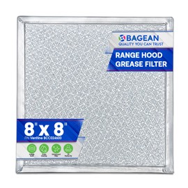 Stove Hood Vent Filter 8x8" Range Hood Filter Replacement for BCC024600 Ventline Range Hood Vent Filter for Exhaust Fan - Aluminum Mesh Grease Filter for Range Hood-Filters Kitchen Oven Air
