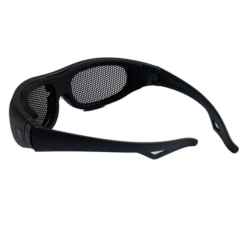 AIXXCUVQ Metal Mesh Safety Glasses Reliable Eye Safety For Outdoor