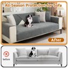 OTOB Chenille Couch Cover for Dogs Washable Non-Slip Sofa Protectors,
