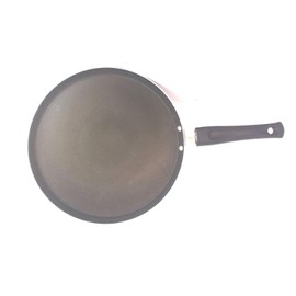Dosa Pan Nonstick Dosa Tawa Heavy Gauge Crepe Pancake Aluminum Pan Griddle Induction Compatible Flat Tava Griddle Cookware Indian Roti Chapati Paratha Tawa (275mm)