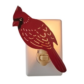 Park Designs Cardinal Night Light - Red