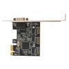 PCIe X1 RS232 Serial Adapter Card Single Port PCI Express
