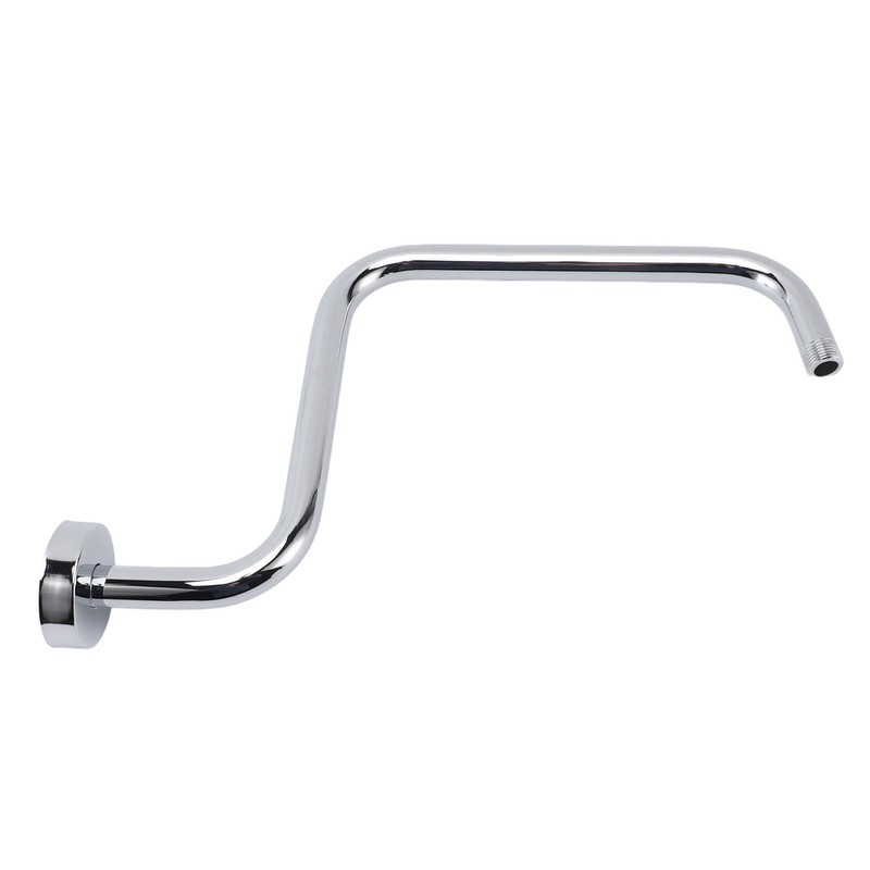 Shower Arm Stainless Steel Shower Arm with Flange S Shape