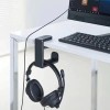 Soporte Giratorio Para Auriculares Gancho Gaming Con Cilp Hu
