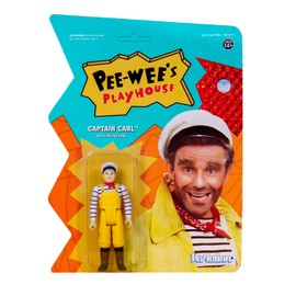 Super 7 Pee Wees Playhouse Captain Carl Reaction Figure