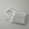 Toyo Aluminum Ventilation Fan Cover, Propeller, Diameter: Approx. 5.9 inches