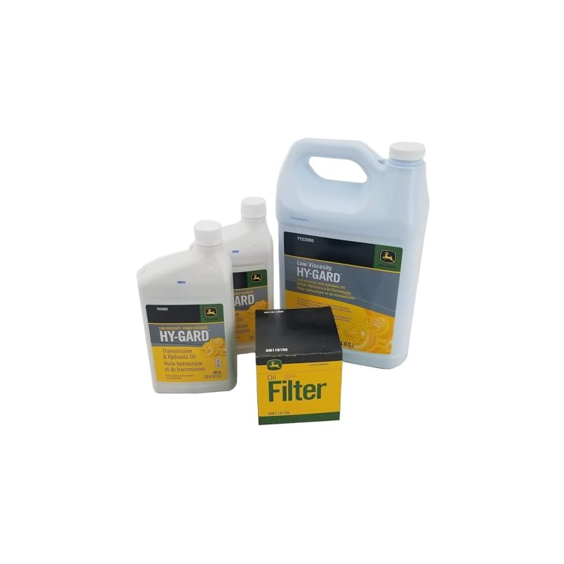 John Deere 425/445/455 AWS Transmission Filter/Oil Kit - AM116156B