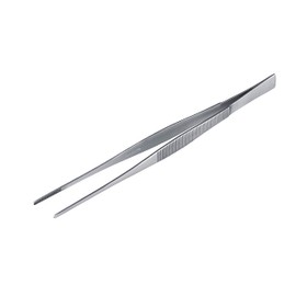 Hozan PP-140 Tweezers, Total Length 11.8 inches (300 mm), Long Tweezers, Anti-Slip Knurled, Straight Type, Aquatic Plants, Aquarium, Terrarium,
