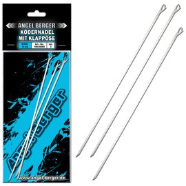 Angel-Berger Bait Needle with Folding Eyelet, Pack of 3