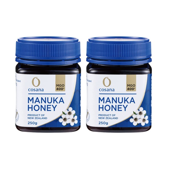 Cosana MGO400+ Manuka Honey 8.8 oz (250 g) x 2