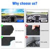 MASHA Dashboard Cover for Dodge Ram, Flannel Dashboard Pad Dash