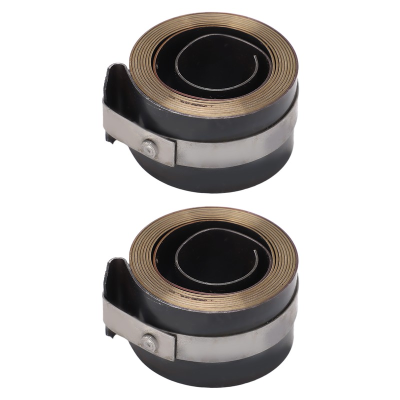2Pcs Drill Press Return Spring Metal Recoil Feed Quill Coil