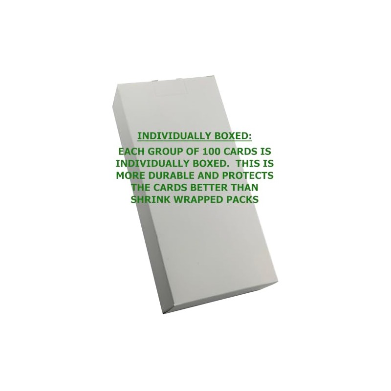 1000 Genuine Compumatic X10 Time Cards for XL1000 and XL1000e