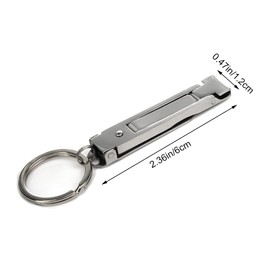 Nail Clippers Professional Nail Clippers Heavy Duty Nail Clippers With Keychain For Thick Nails Toenails Men Women Folding Nail Cleaning Tools