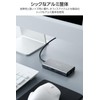 Elecom DST-W15 USB-C Hub Docking Station 10 in 1 Dual