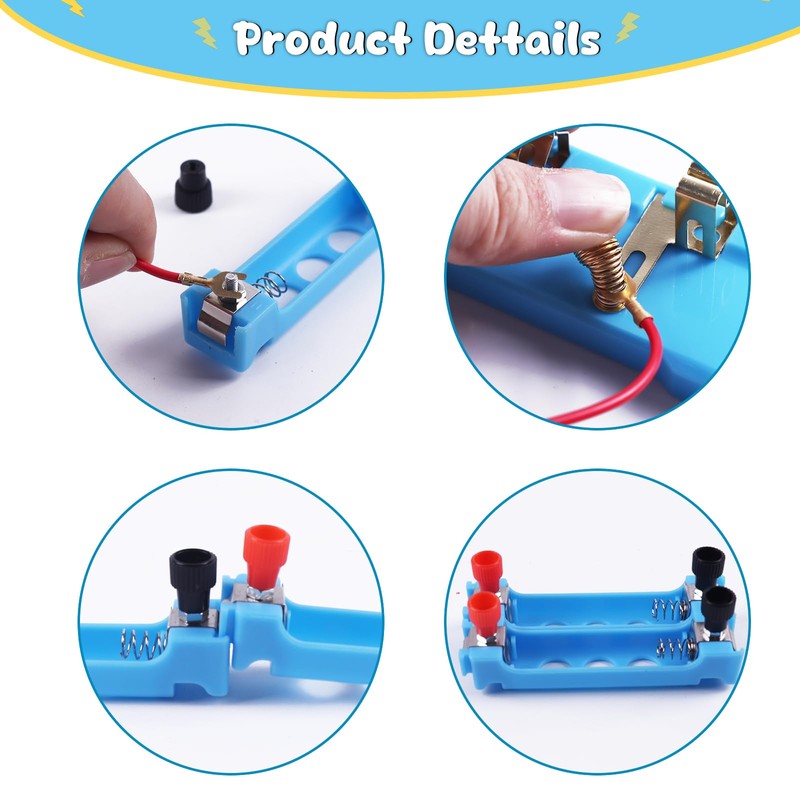 Electronic Circuit Set for Children - Educational Toy with Motor,