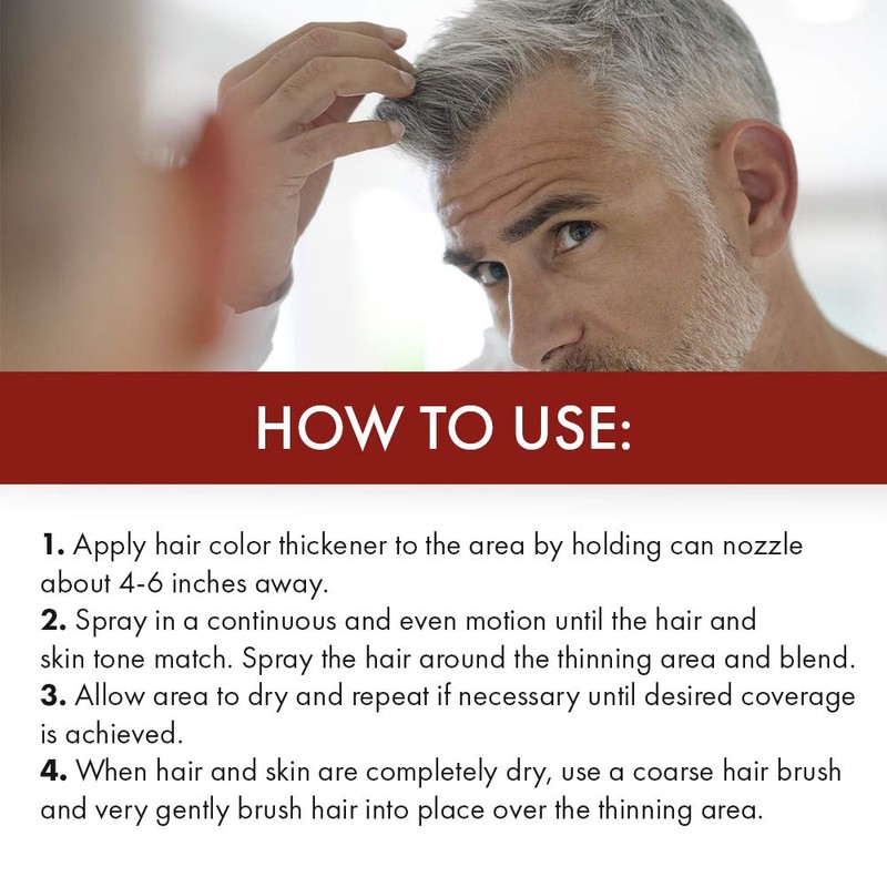 Jerome Russell Hair Color Thickener For Thinning Hair, Silver/Gray, 140