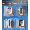 Gospire Heated Fogless Shower Mirror with Light Razor Holder 5000mAh