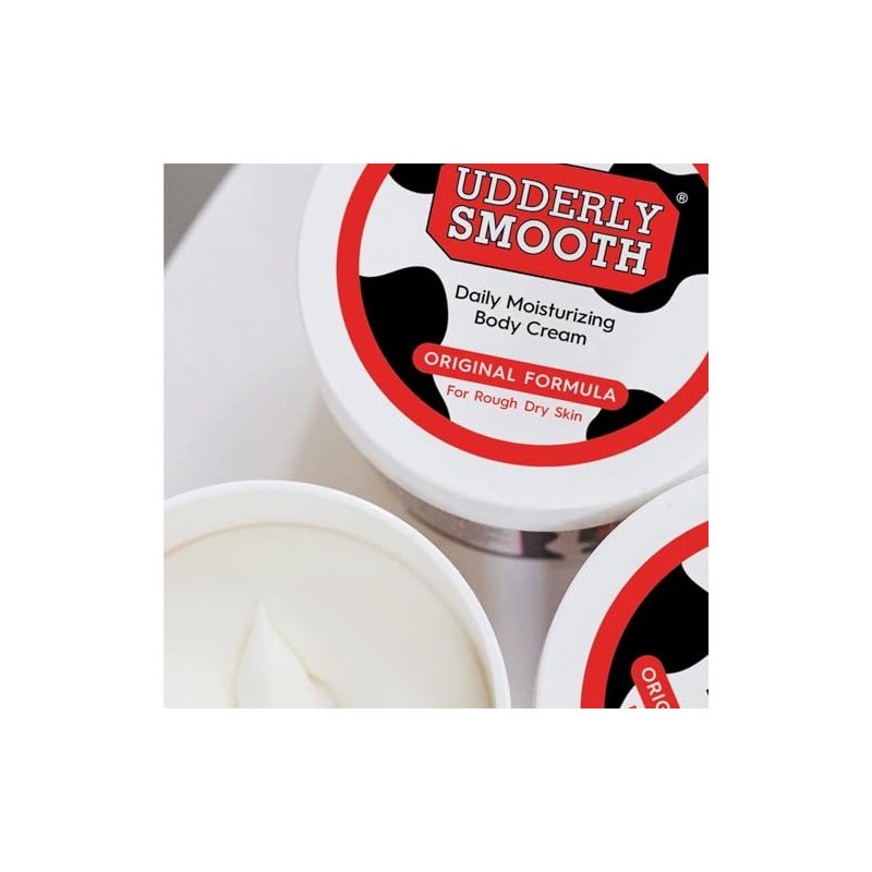 UDDERLY SMOOTH NonGreasy Crema hidratante para manos y cuerpo, 1