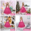 URAQT Aurora Girls' Princess Dress, 3-Piece Sleeping Beauty Children's Girls