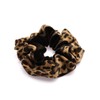 [ヴxante-nu] vingtaine Velour Leopard Pattern Faux Suede Animal Print Simple
