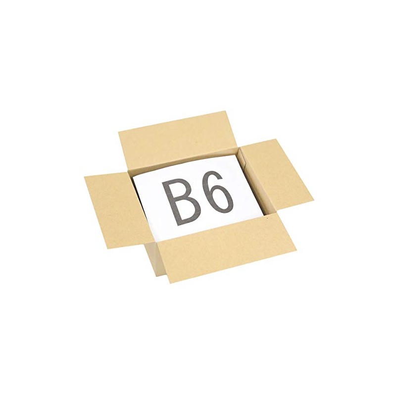 Earth Cardboard ID0444 Cardboard, 60 Size, B6, Set of 30,