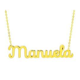 Damen-Halskette mit Namen, Edelstahl, mit Original-Geschenkbox, personalisierter Schmuck für Freunde, Brautpaar Only Faith, standard, Edelstahl, Nicht zutreffend.