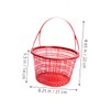 Totority 10pcs Plastic Fruit Picking Basket Lightweight Strawberry Berry Baskets