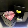 WOSHIDEFA 75th Birthday Gift for Women: Crystal Heart Keepsake Paperweight